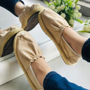 Spadrila de Mujer (Beige)